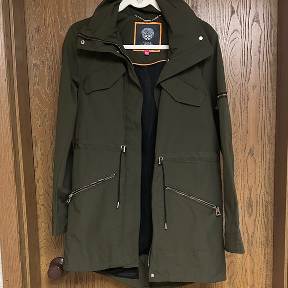 Vince Camuto Dark Green Utility Jacket - Picture 1 of 8